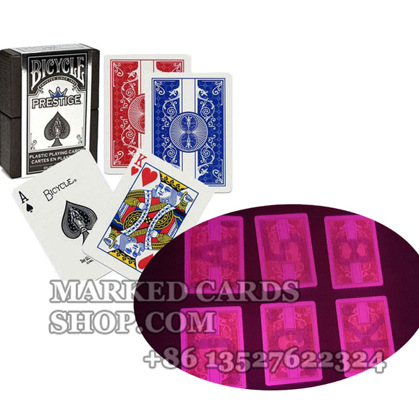 Bicycle Marked Playing Cards with Invisible Ink Contact Lenses
