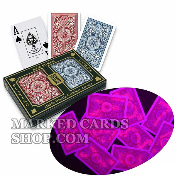 Marked Cards Poker KEM Arrow Playing Cards Bridge Size Regular Index