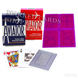 Invisible Aviator Marking Cards with Jumbo/Standard Index 52 Cards