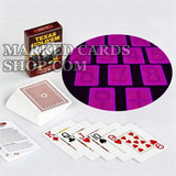 Invisible Ink Dal Negro Texas Holdem Cards Read by Luminous Contact Lenses