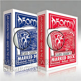 Phoenix Marked Blue Playing Cards With Traditional Cards Marking
