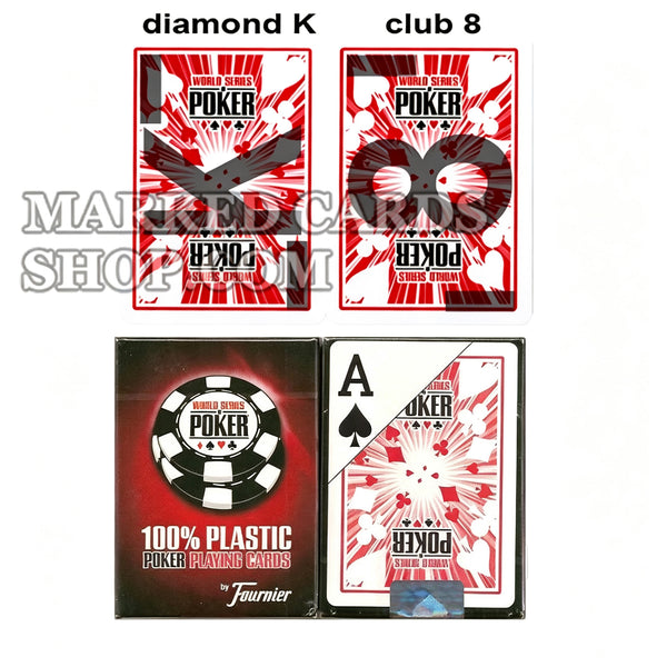 WSOP Contact Lenses Poker Cards Marked with Invisible Ink