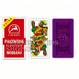 Modiano Piacentine Plastic Cards Regular Index for IR Poker Camera