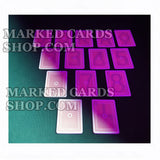 Invisible Ink Dal Negro Texas Holdem Cards Read by Luminous Contact Lenses