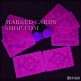 Modiano Cristallo Marked Poker Cards with Luminous Ink