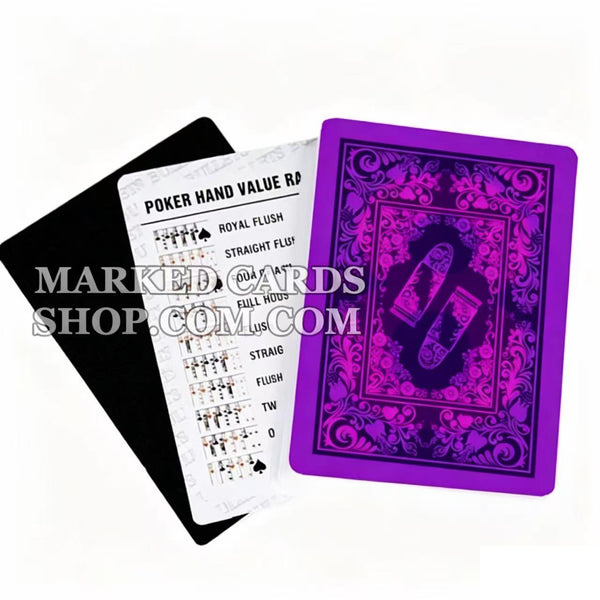 Bullets Poker Cheating Cards with Invisible Ink