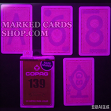 COPAG 139 Red and Blue Cards with Invisible Marking for Lenses