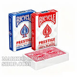 Fournier Prestige Bicycle Marked Poker Cards for Contact Lenses