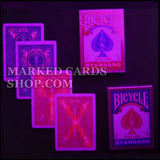 Marking Bicycle Decks with Invisible Infrared Luminous Ink