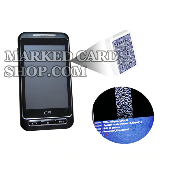 GS Poker Scanner System Device - Poker Analyzer/Scanning Camera/Barcode Marked Deck