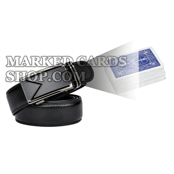 Leather Belt Cheating Scanner for Barcode Marked Deck Use With Poker Analyzer