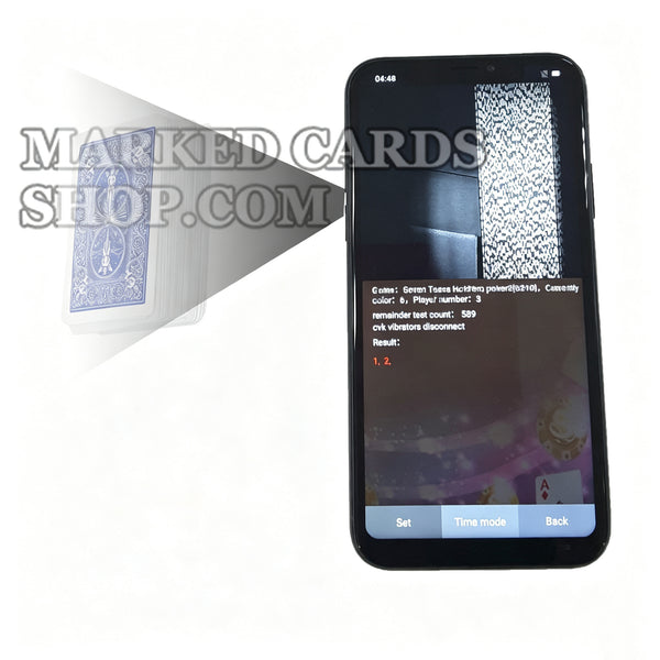 IPhone Marked Cards Camera for Poker Winner Hand Analyzer