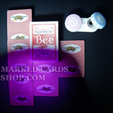 Bee Marked Deck for Sale with Marked Cards Reader Contact Lenses