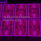 Bicycle Marked Playing Cards with Invisible Ink Contact Lenses