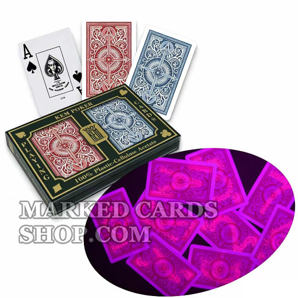 Marked Cards Poker KEM Arrow Playing Cards Bridge Size Regular Index