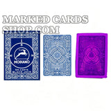Modiano 54 Carte Blackjack Cheating Marked Cards with IR Ink