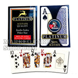 Modiano Platinum Acetate Cards for Cheating in Casino Game