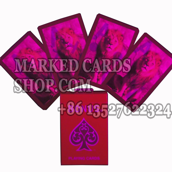 Bonus Plastic Poker Cards With Invisible Ink Marking