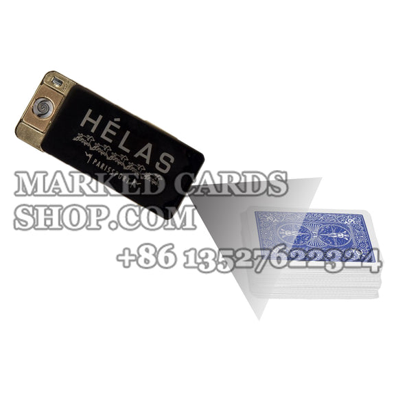 Lighter barcode marked cards Camera