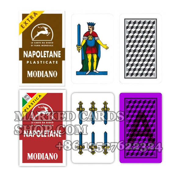 Modiano Napoletane Italian Luminous Marking Cards