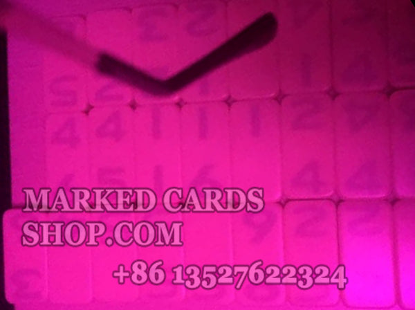Invisible Ink Marked Dominoes Cards Set - Luminous Ink Kit - Marked ...