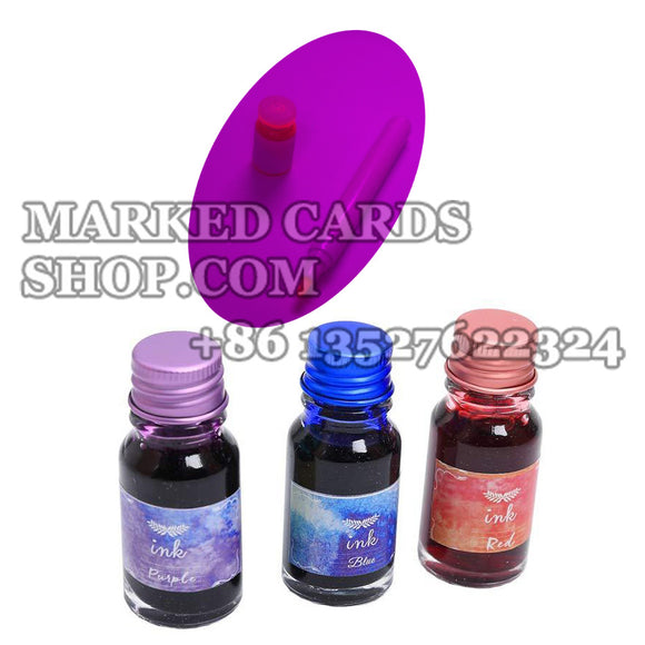 luminous ink kits for marking poker cards